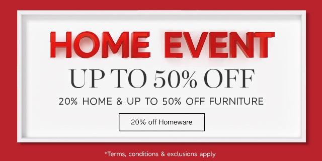 20% off Homeware